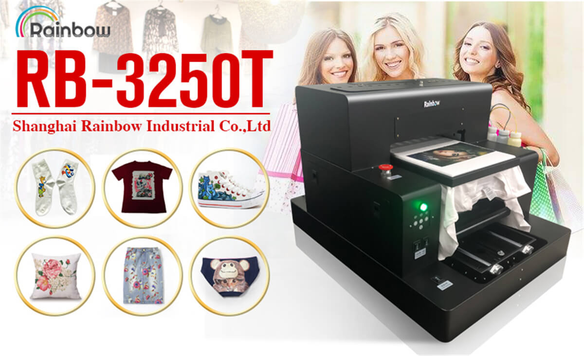 CE Certification Direct To Garment DTG Printer For A3 Size T-shirt Printing  Machine