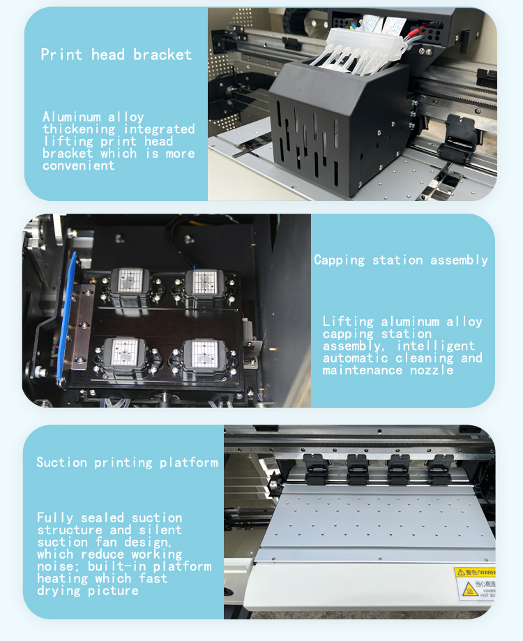 China Factory For Dtf Pet Film - Nova 70 DTF Direct to film printer machine  – Rainbow Machine and Price