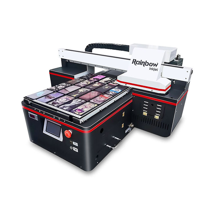New Delivery for A4 Digital Flatbed Printer - RB-4060 Plus A2 UV Flatbed Printer Machine – Rainbow