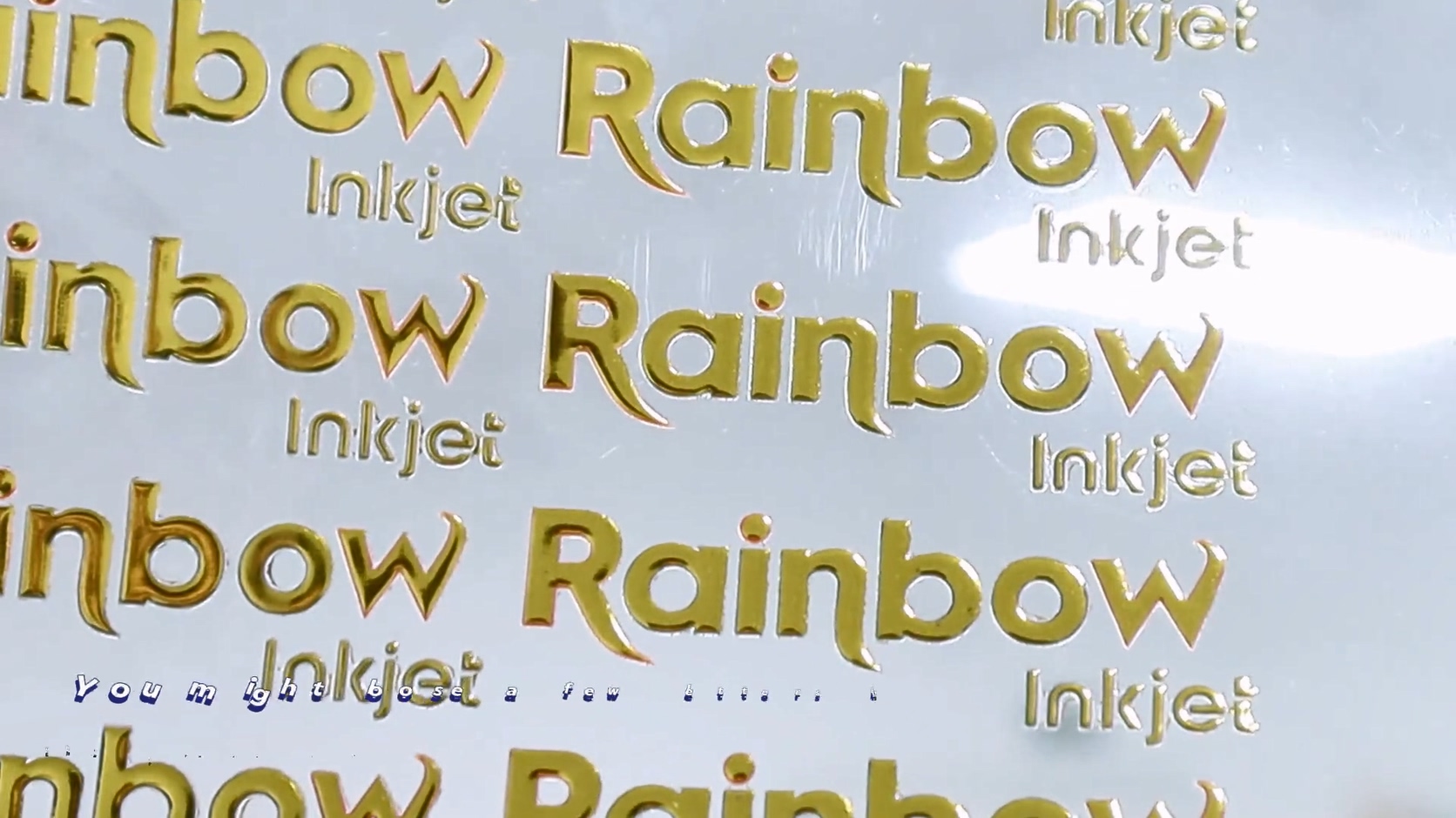Sticker DTF UV Gold Metallic (1)