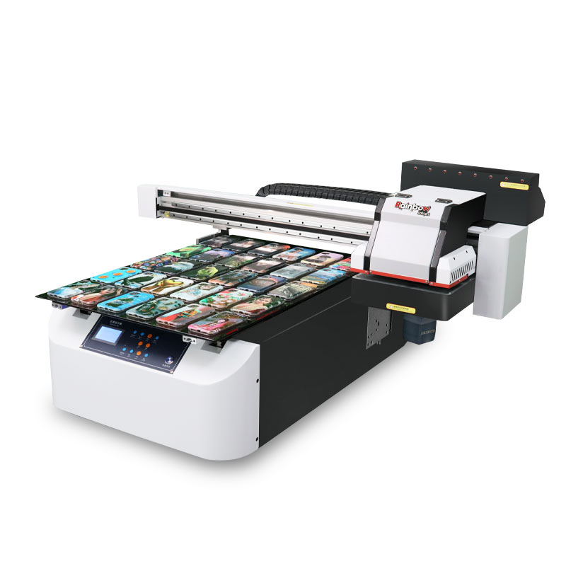 8 Years Exporter China Small Size 3D UV Flatbed with Rotary Inkjet Printer Machine Digital Tube Printing UV Printer