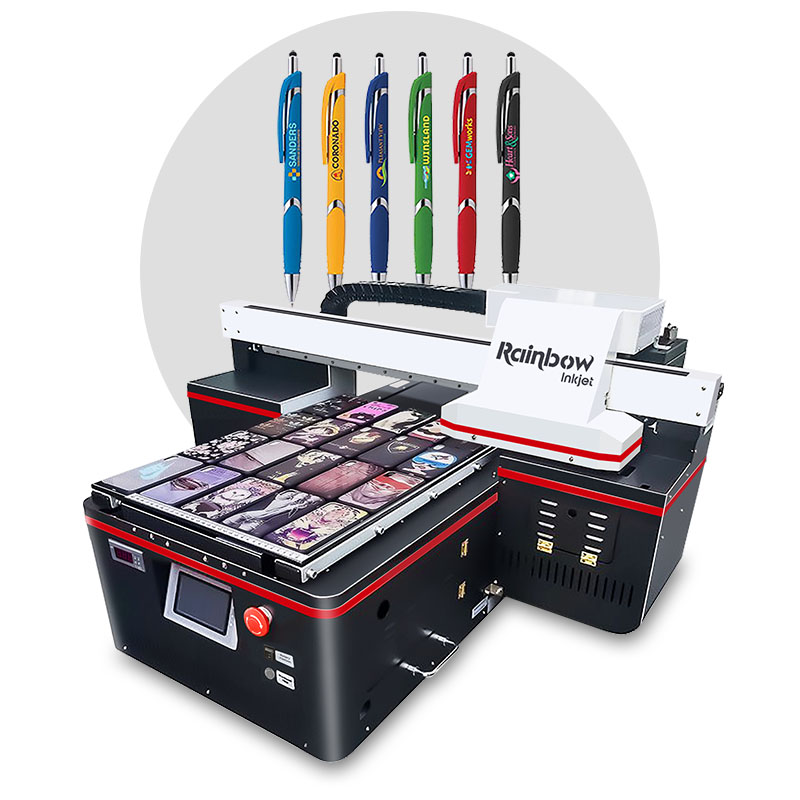 Low price for Golf Ball Printing Machine -
 RB-4060 Plus A2 UV Flatbed Printer Machine – Rainbow