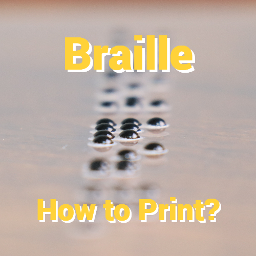 How to Print ADA Compliant Domed Braille Sign on Acrylic with UV Flatbed